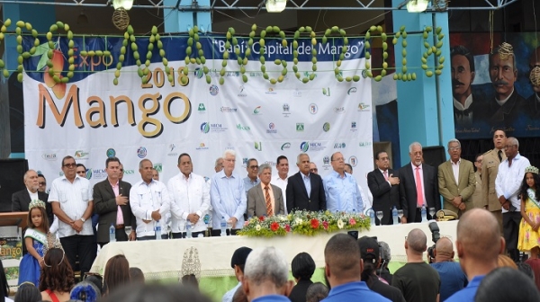 En Baní, queda inaugurada la feria Expo Mango 2018